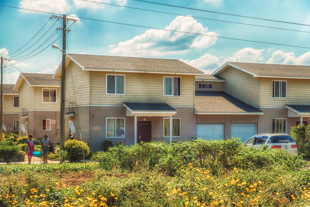 Suburbia in Zambia