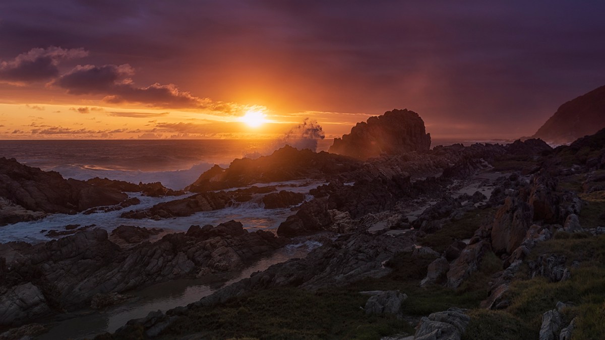 Sunset on the&nbsp;beach